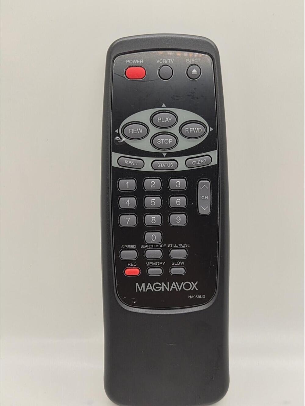 Genuine Magnavox NA059UD VCR TV Remote Control OEM